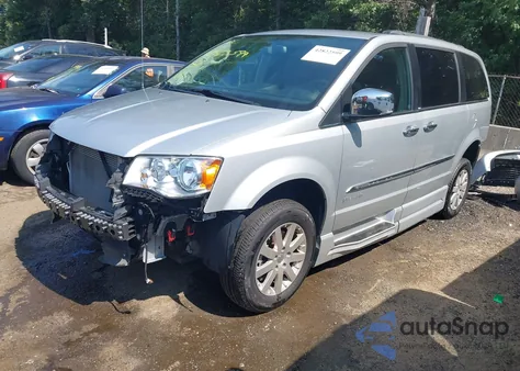 2012 Chrysler Town & Country Touring-L из США, поврежденный, VIN 2C4RC1CG4CR368639